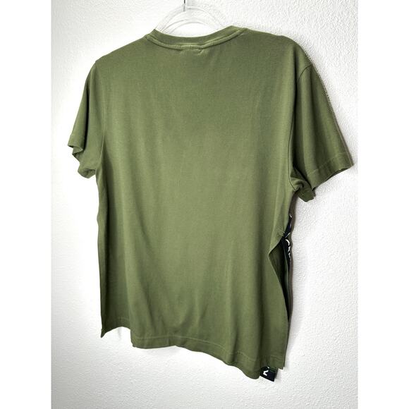Adidas x Karlie Kloss Olive Oversize  Side Slit Training Tshirt xs - Picture 13 of 16